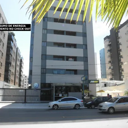 Na Beira Mar De Pajucara - Edifico Neo 2- Apartamento Com 02 Quartos - Possui Varanda- Vista Lateral Do Mar- Avenida Doutor Antonio Gouveia 1081- Consumo Eletrico E Pago No Ckeck-Out 1Kwh E 1,35 Reias -Tem Tela De Protecao- Maceió Exterior foto